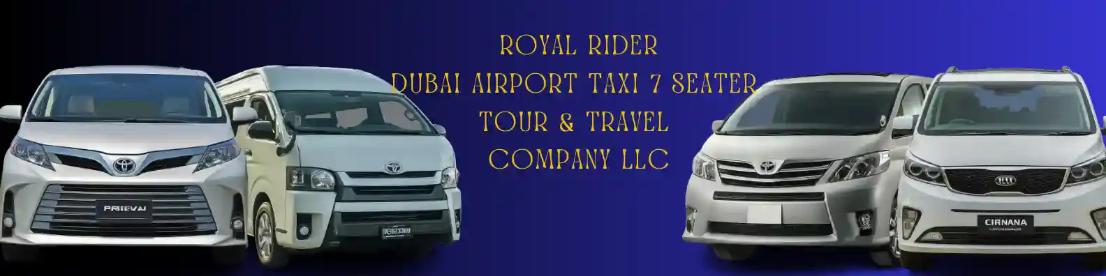 7 Seater Taxi Dubai – Complete Guide