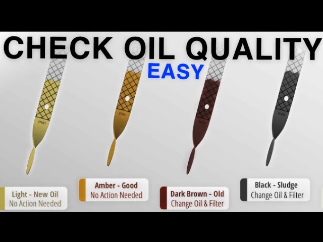 Understanding Engine Oil Color On Paper